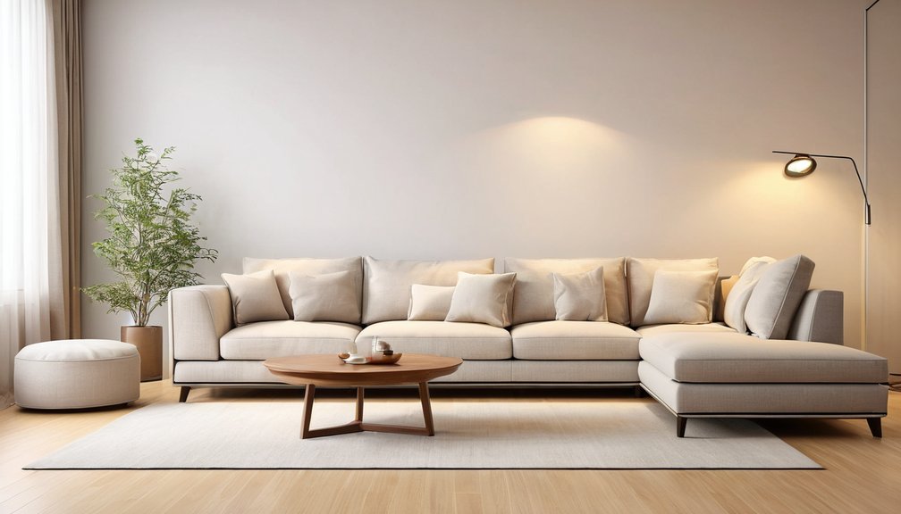 2 소파와 테이블의 황금 비율