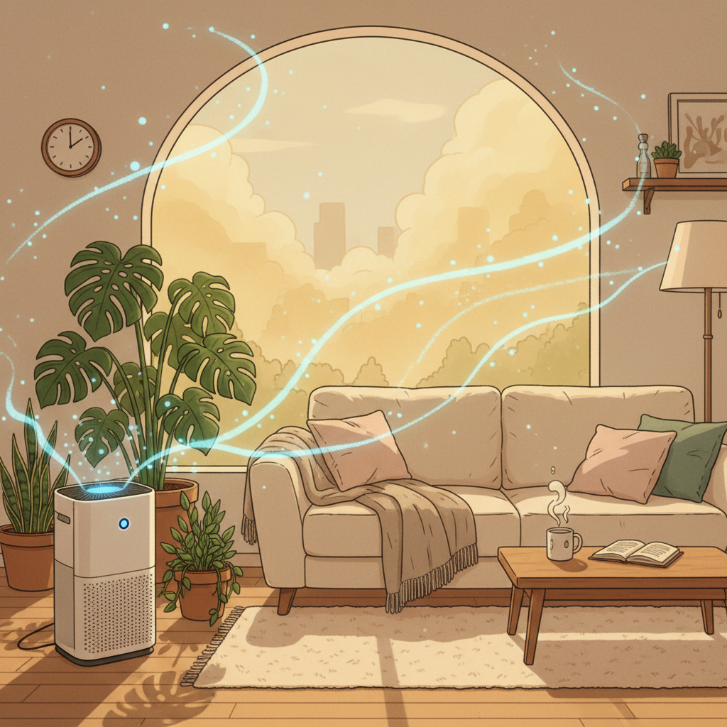 황사 시즌 실내 공기 관리법 — 공기청정기만으로 충분할까? (2026년 최신 가이드)