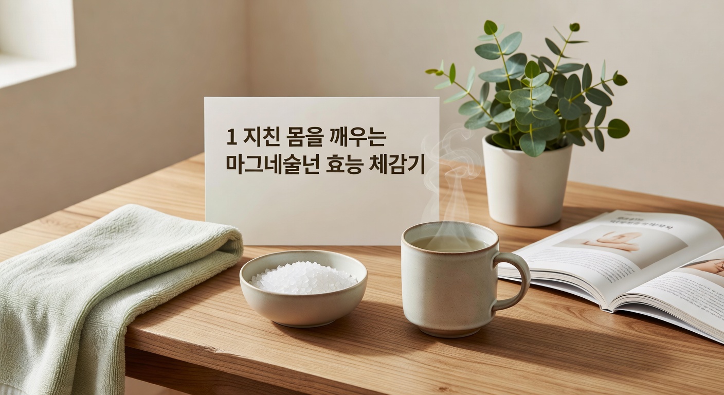 마그네슘 먹으면 어떤 효과가 있을까요?