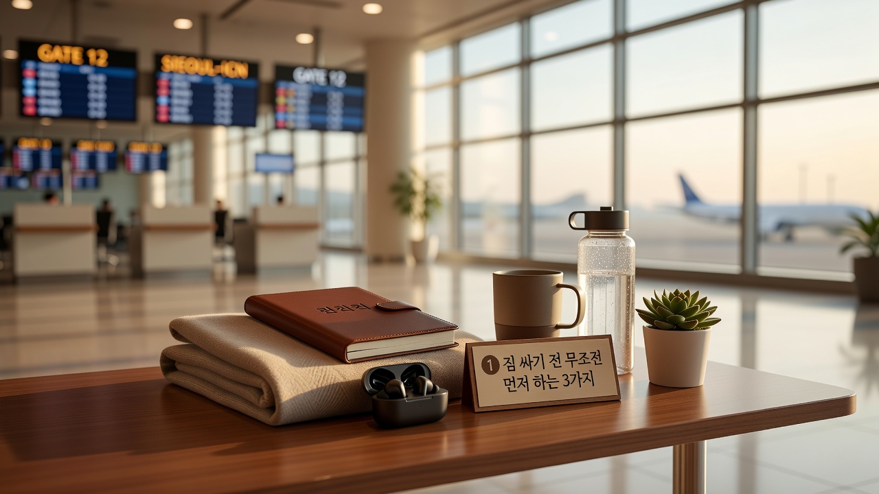 1 짐 싸기 전 무조건 먼저 하는 3가지