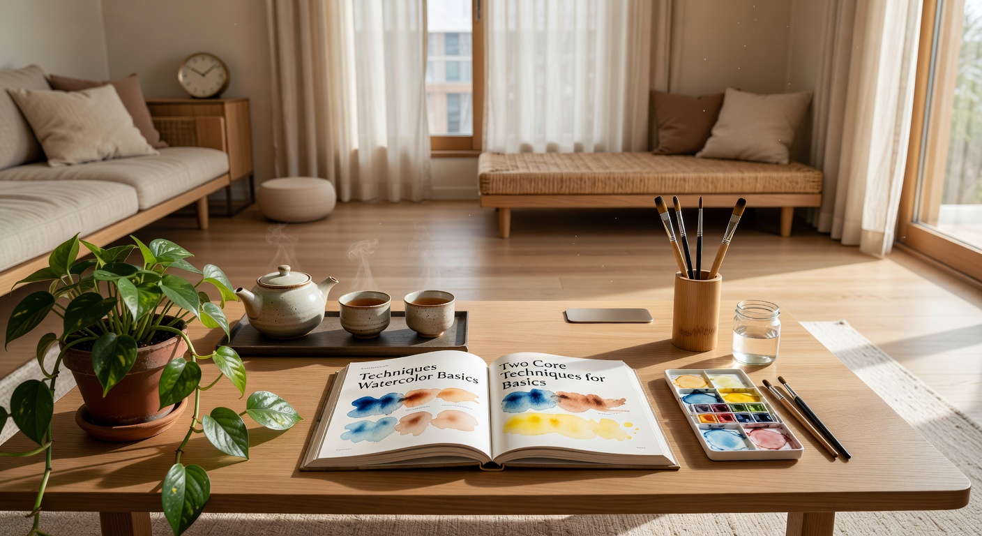 3 이것만 알면 끝 수채화 기초 2대 기법