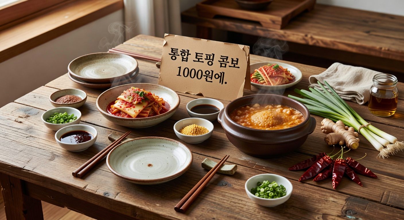 2 단돈 1000원으로 끝내는 토핑 조합