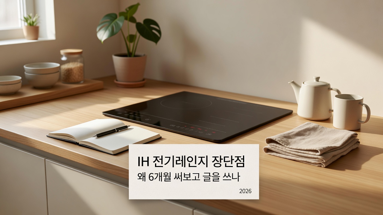 IH 전기레인지 장단점