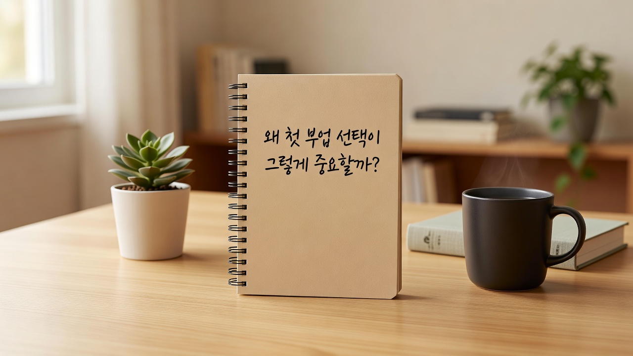 왜 첫 부업 선택이 그렇게 중요할까