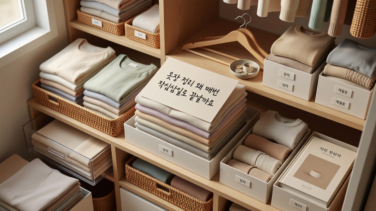 옷장 정리 방법