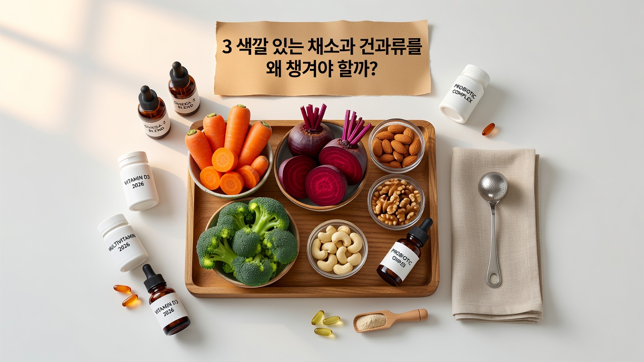3 색깔 있는 채소견과류를 왜 챙겨야 할까