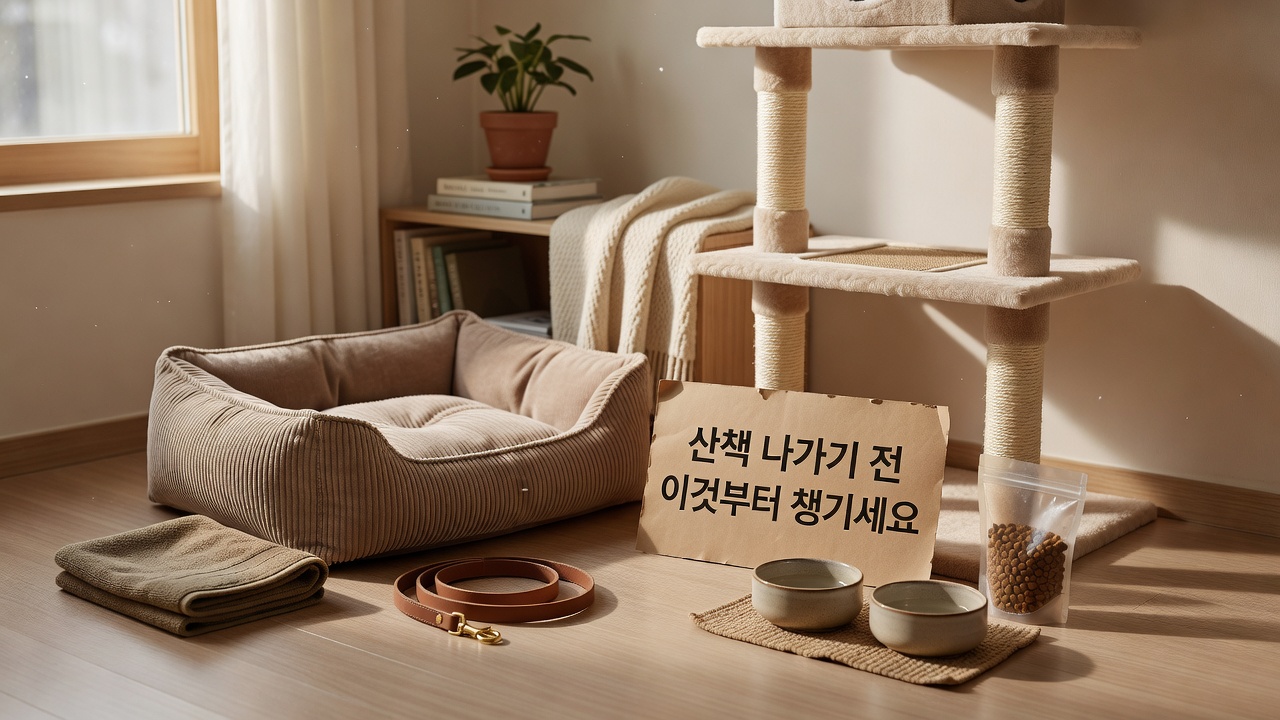 강아지 산책 팁