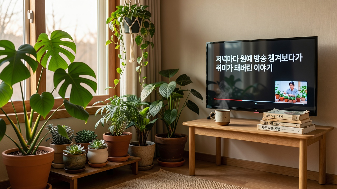 화분 방영 식물