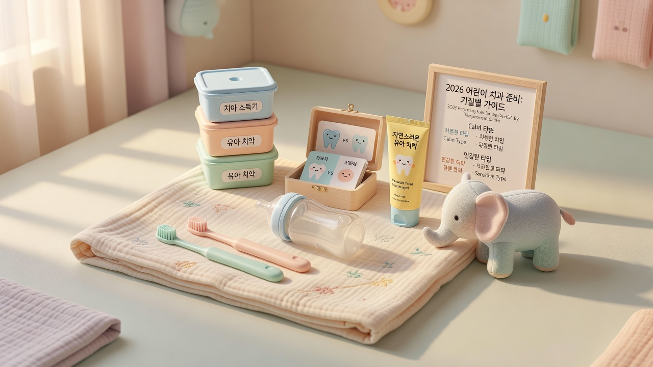 아이 성향별 치과 방문 준비법
